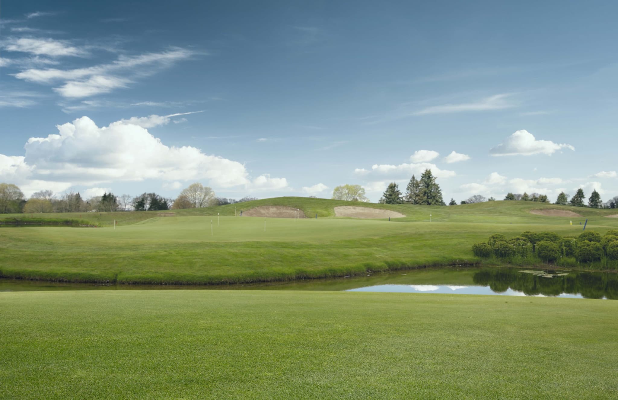 Sky Lake Golf Course aerial view